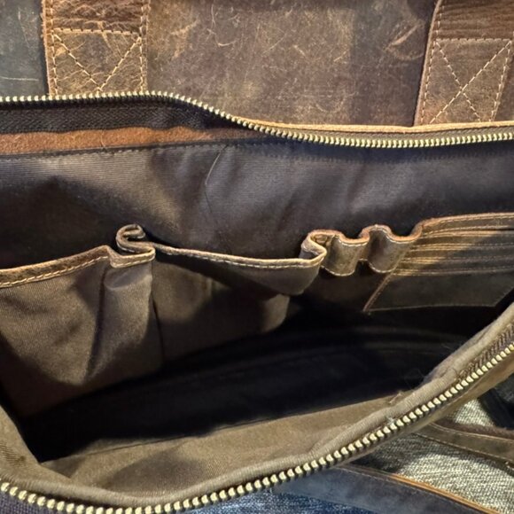 KOMAL’S PASSION Leather Briefcase / Laptop Bag – Crossbody - Picture 7 of 7